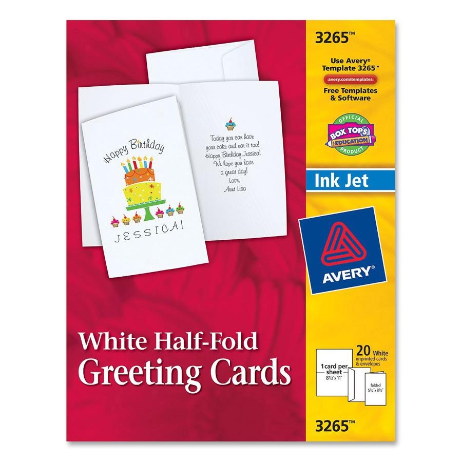 Avery Greeting Card LD Products