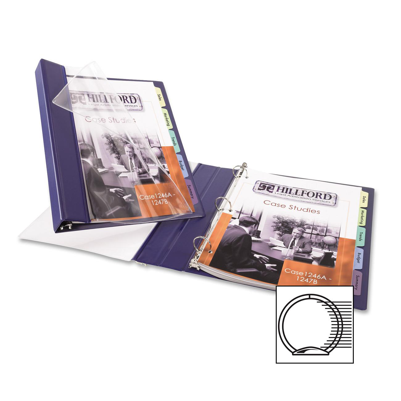 Avery SeeThru Presentation View Binder LD Products
