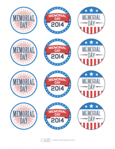 LD_printables_memorialday_cupcaketoppers_2014 – Printer Guides and Tips ...