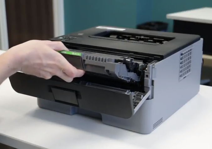 How To Solve Brother MFC-L2710DW Printer, Replace Toner
