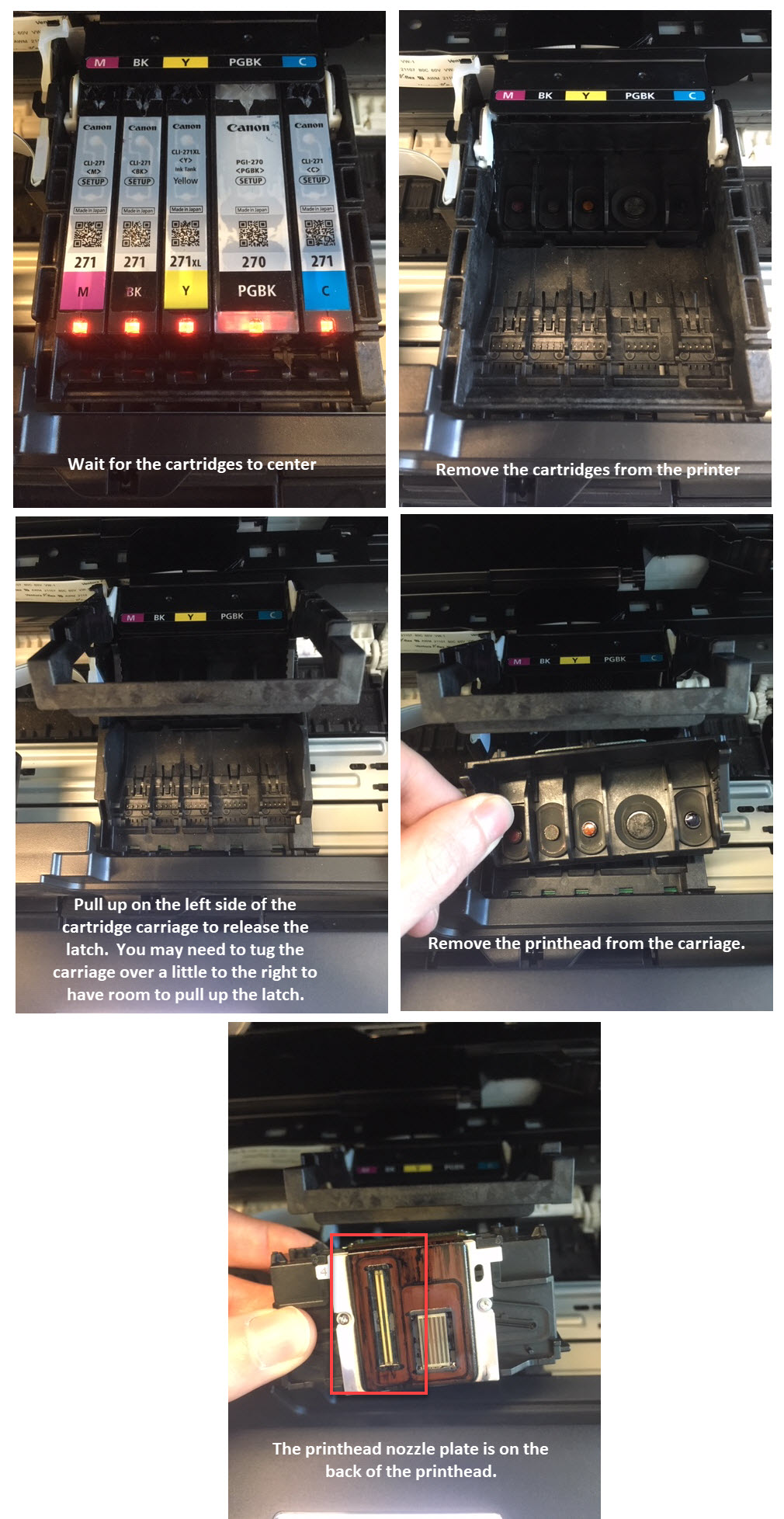 How Clean a Canon Printhead Printer Guides and Tips LD Products