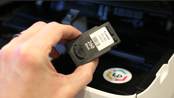 How to Install Canon PG-260 and CL-261 Ink Cartridges