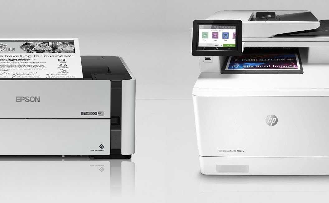 Ink tank printers vs. laser printers: Which is better for the office?