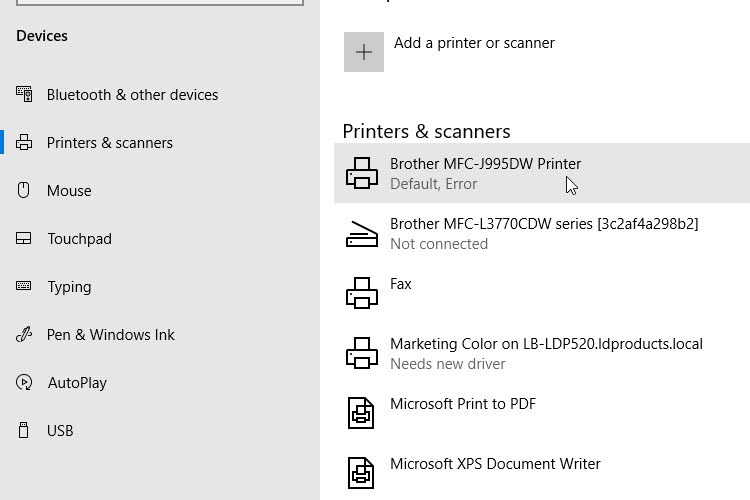 How to Fix an Offline Printer