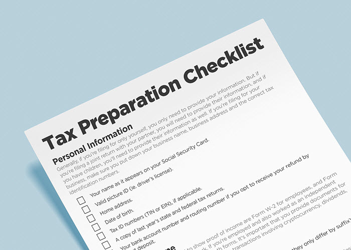 Tax Preparation Checklist: What Documents Do I Need to File Taxes?