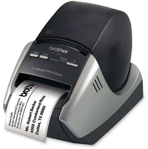 Compatible White Paper Adhesive Labels for your Brother QL-570VM Professional Label Printer
