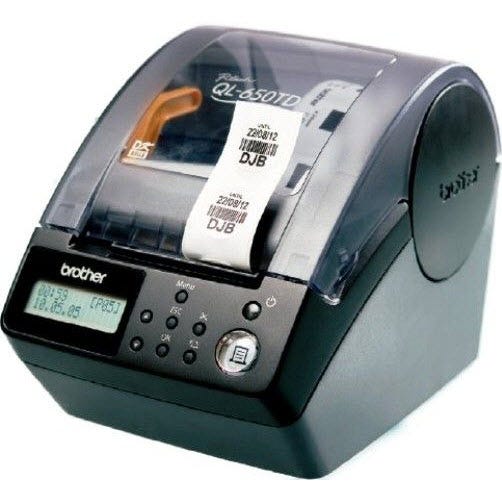 Compatible White Paper Adhesive Labels for your Brother QL-650TD Professional Label Printer