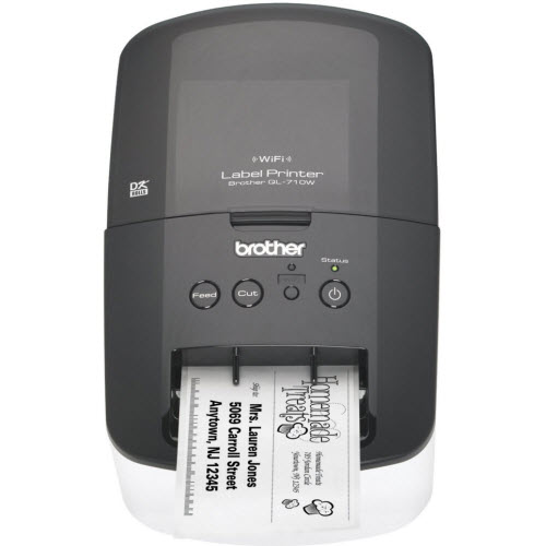 Compatible White Paper Adhesive Labels for your Brother QL-710W Professional Label Printer