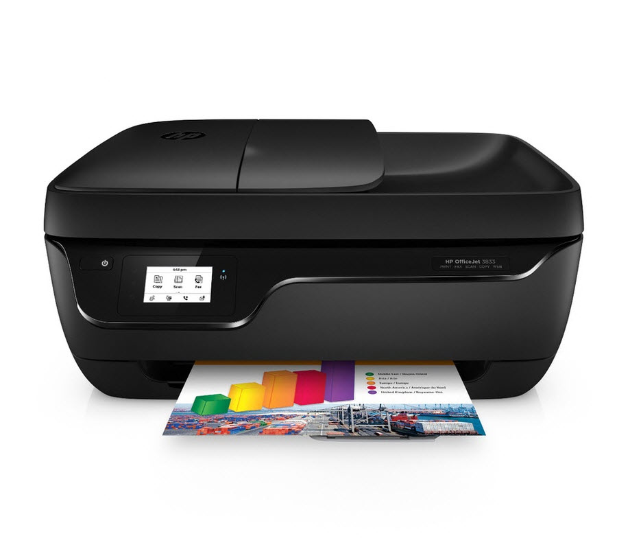 HP OfficeJet 3833 All-in-One Ink Cartridges