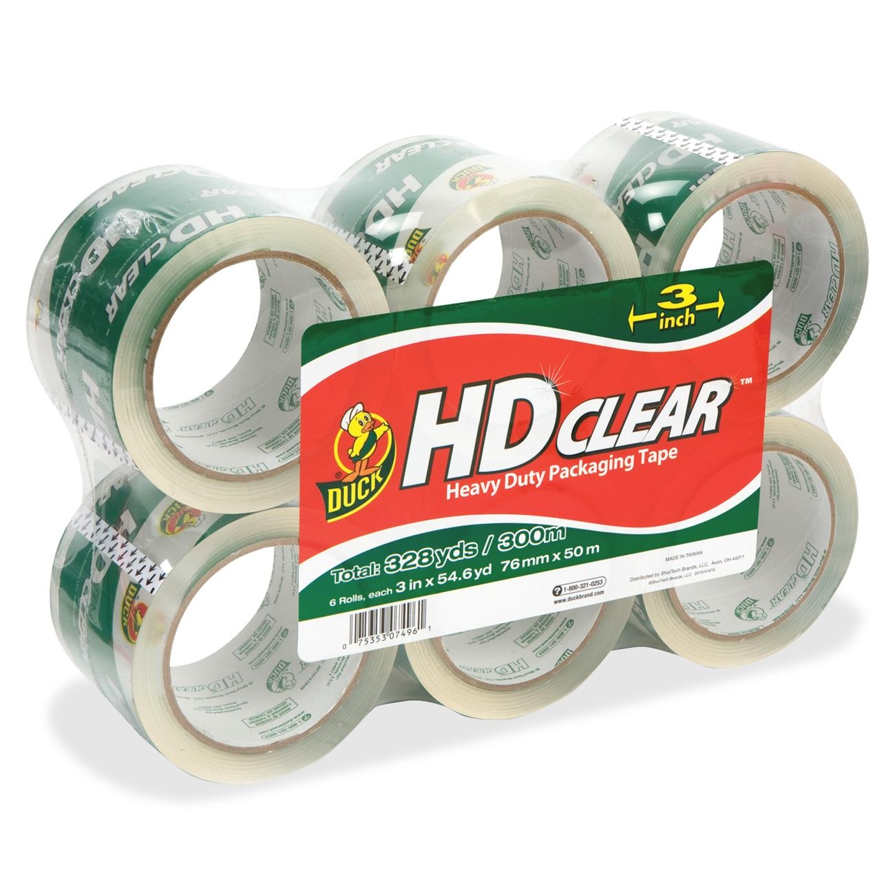Duck HD Clear Extra Wide Packaging Tape LD Products