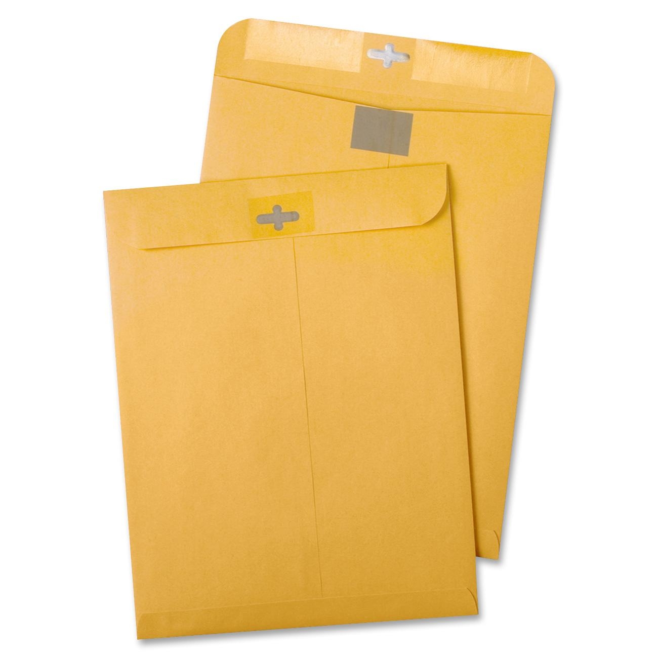 Quality Park Resealable RediTac Clear Clasp Envelope LD Products