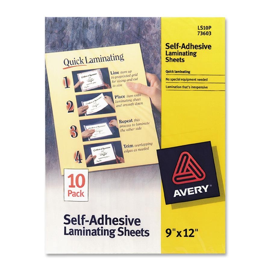 SelfAdhesive Laminating Sheets LD Products