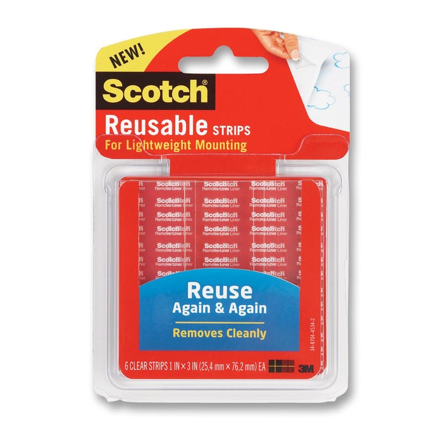 Scotch Reusable Adhesive Mounting Tab LD Products