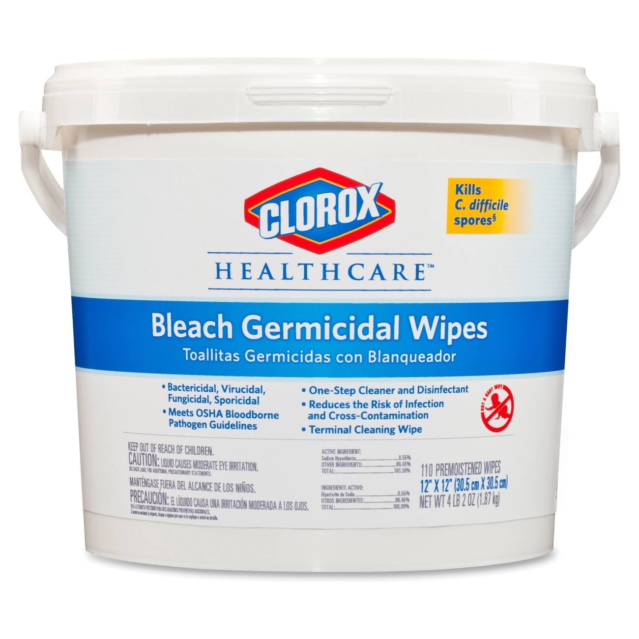 Bleach Germicidal Wipes LD Products