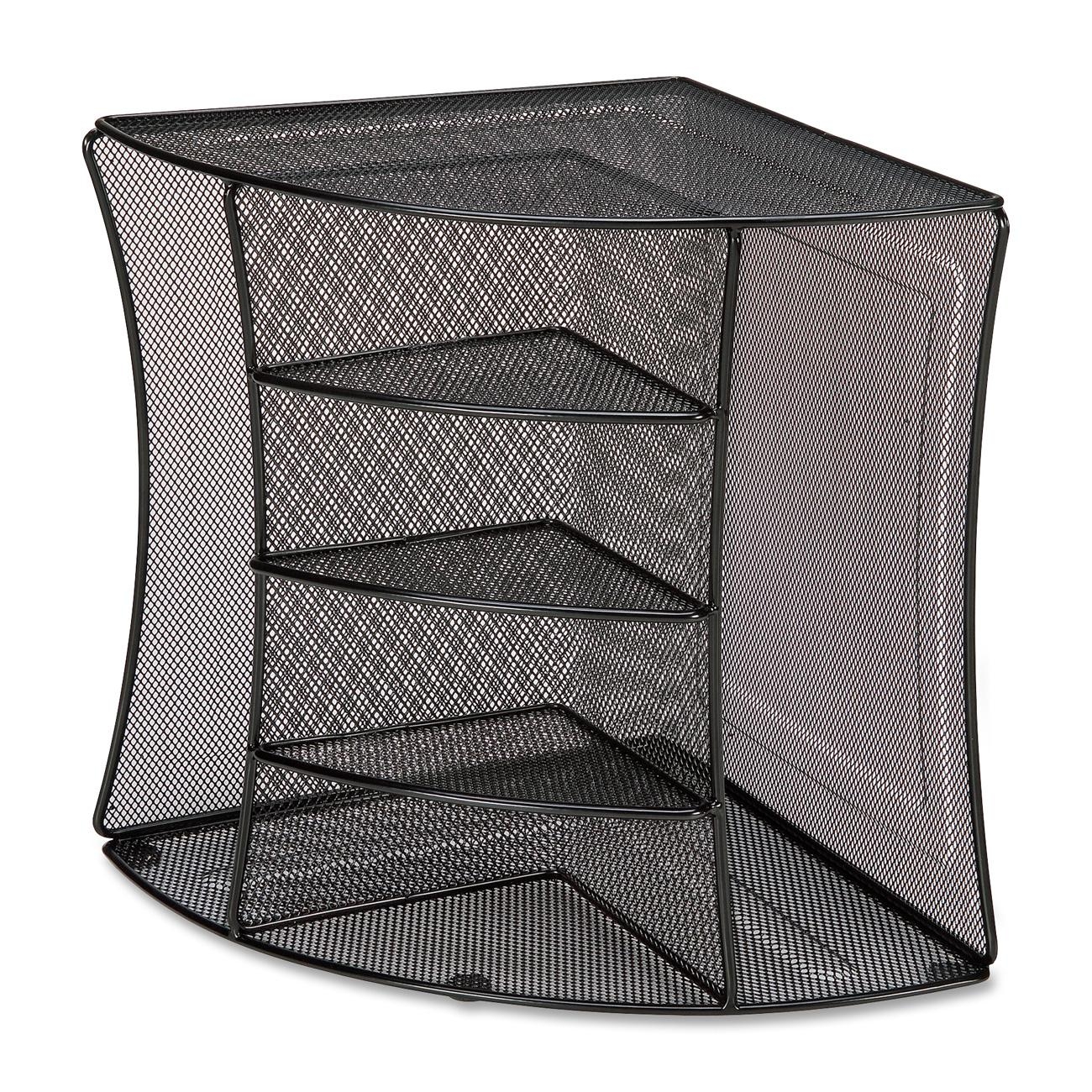 Lorell Mesh Corner Desktop Organizer LD Products
