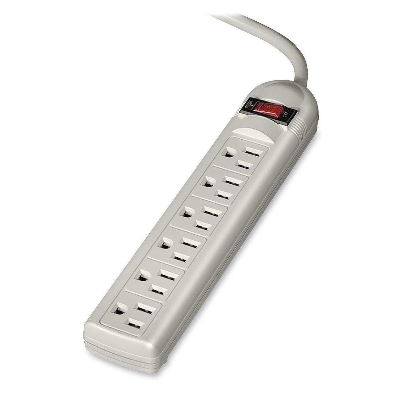 6 Outlet Power Strip 90 degree outlets LD Products