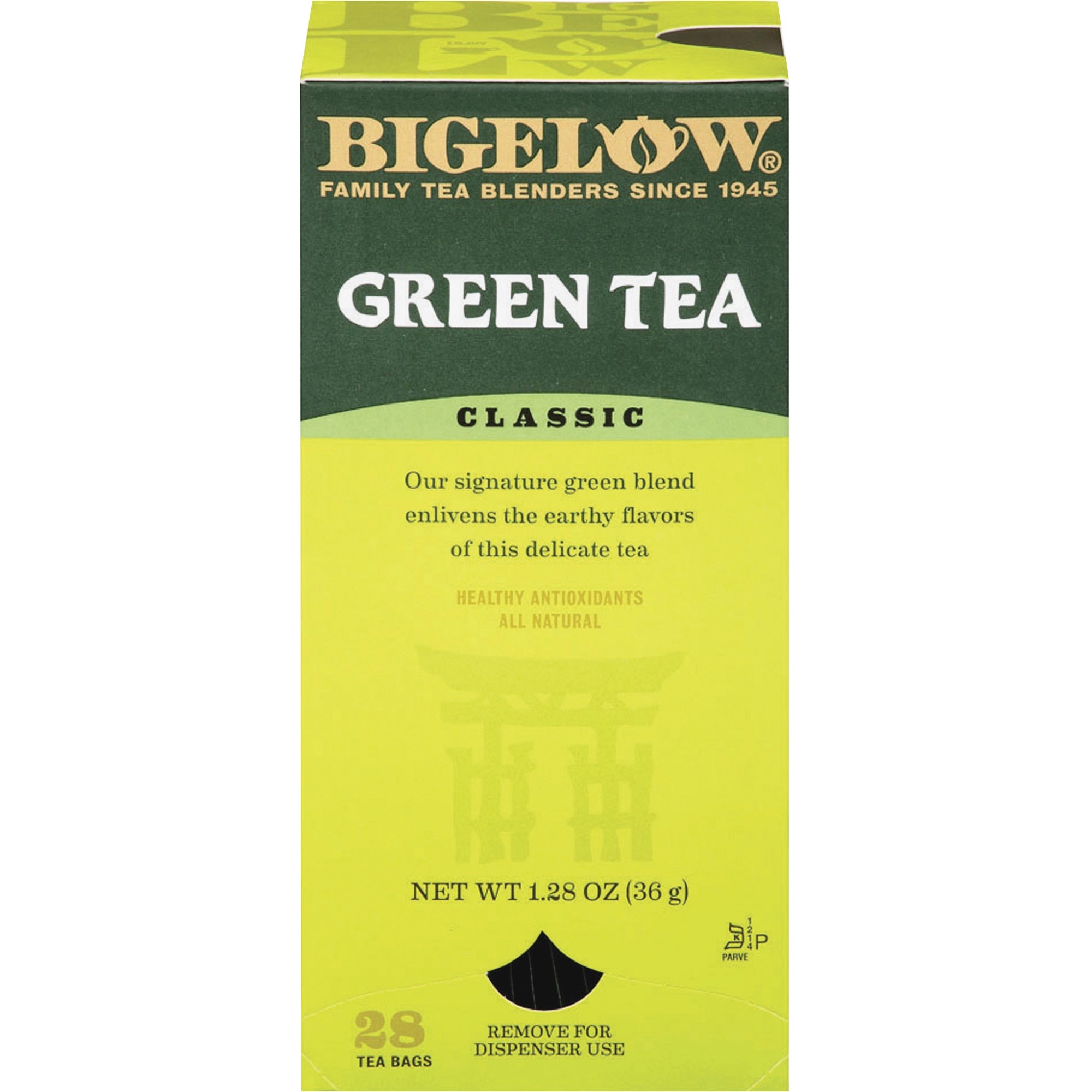Bigelow Tea Green Tea - 28 per box - LD Products