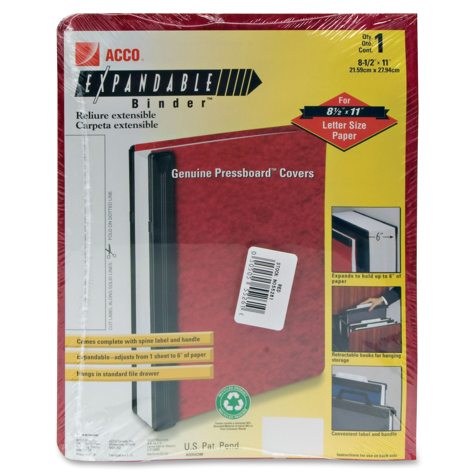 Acco Expandable Data Binder LD Products