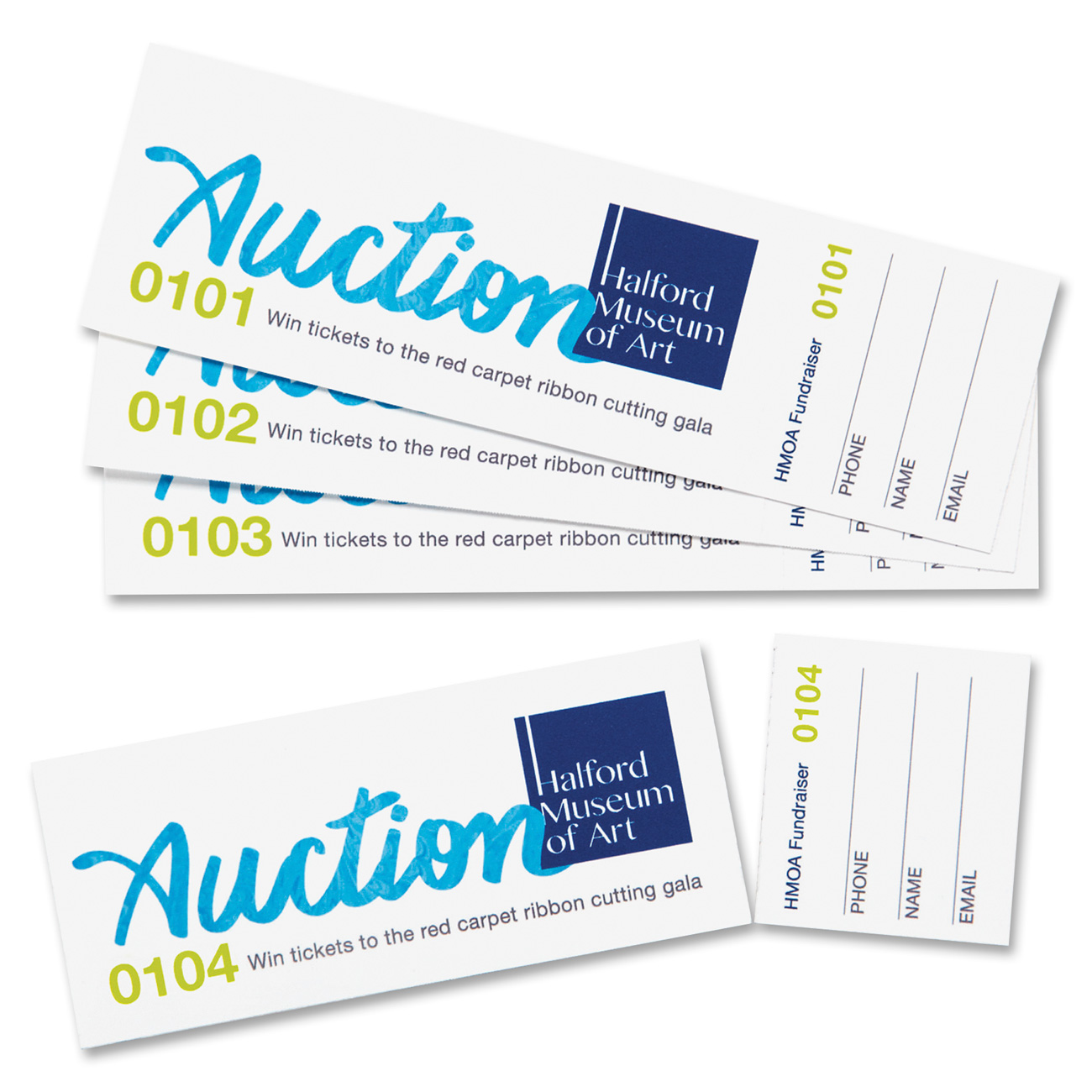 Avery 1.75" x 5.50" Tickets With Tear-Away Stubs - 200 per pack (White ...