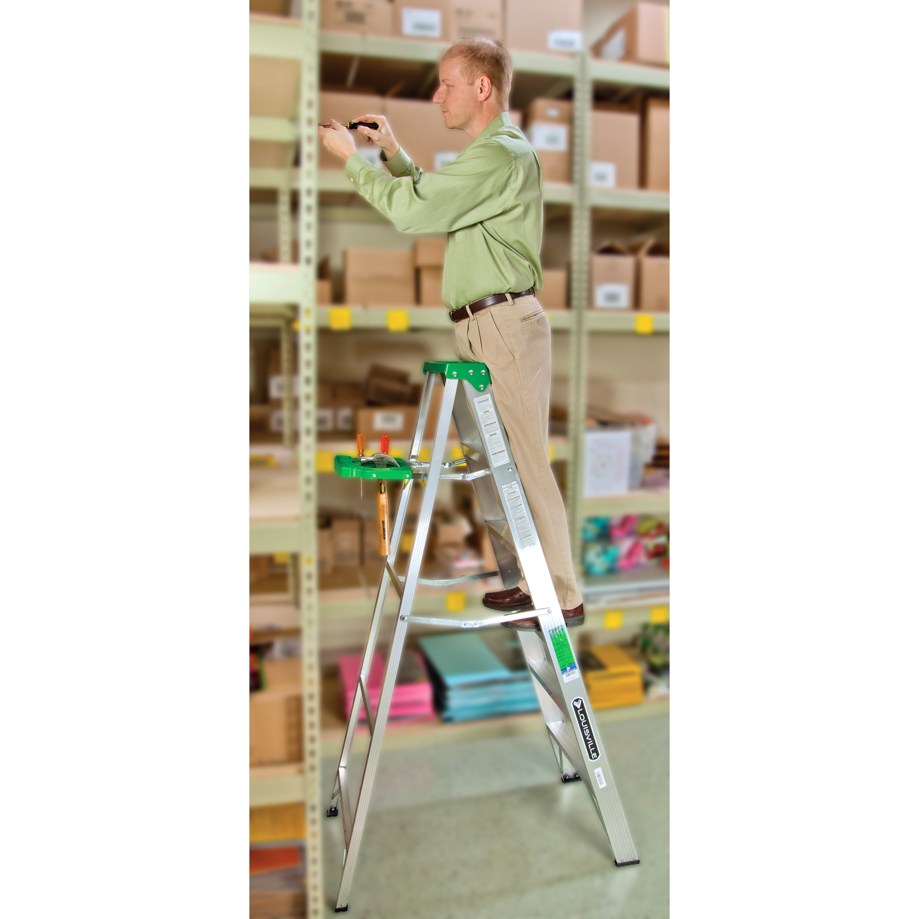 Davidson ladders 6' Aluminum Step Ladder LD Products