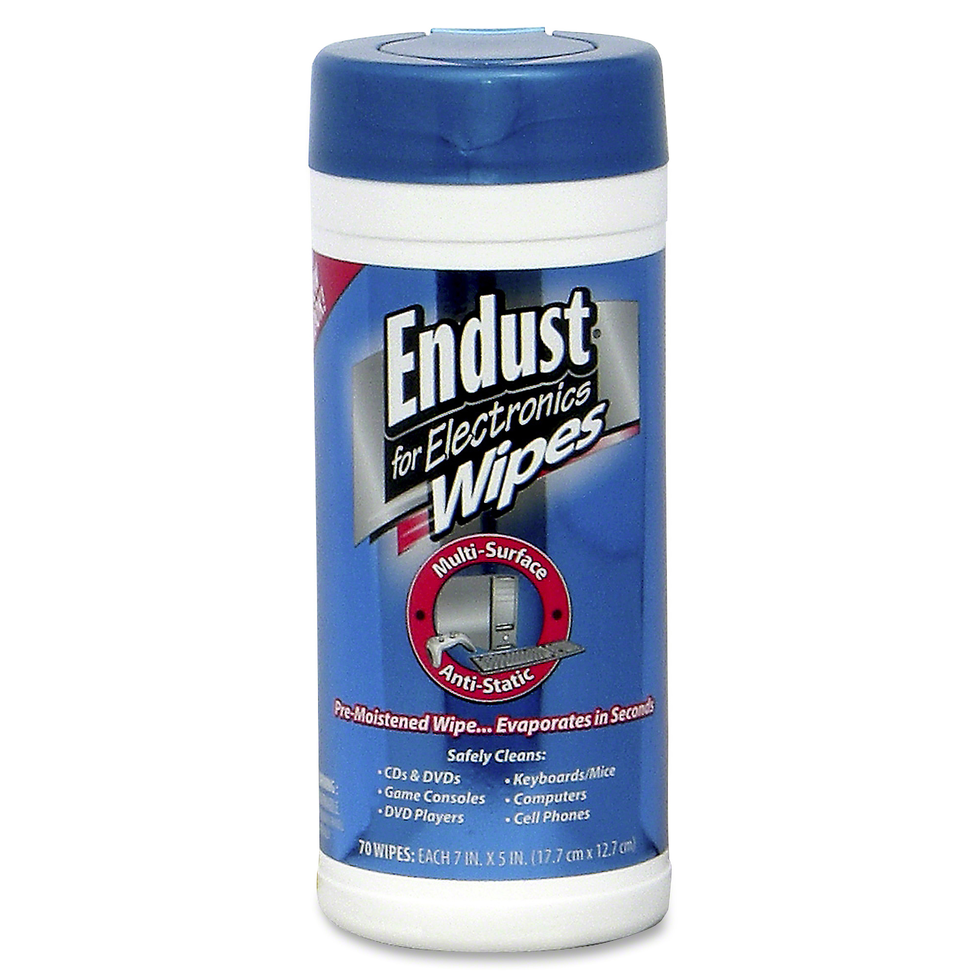 Endust MultiSurface PopUp Wipes 70ct. LD Products
