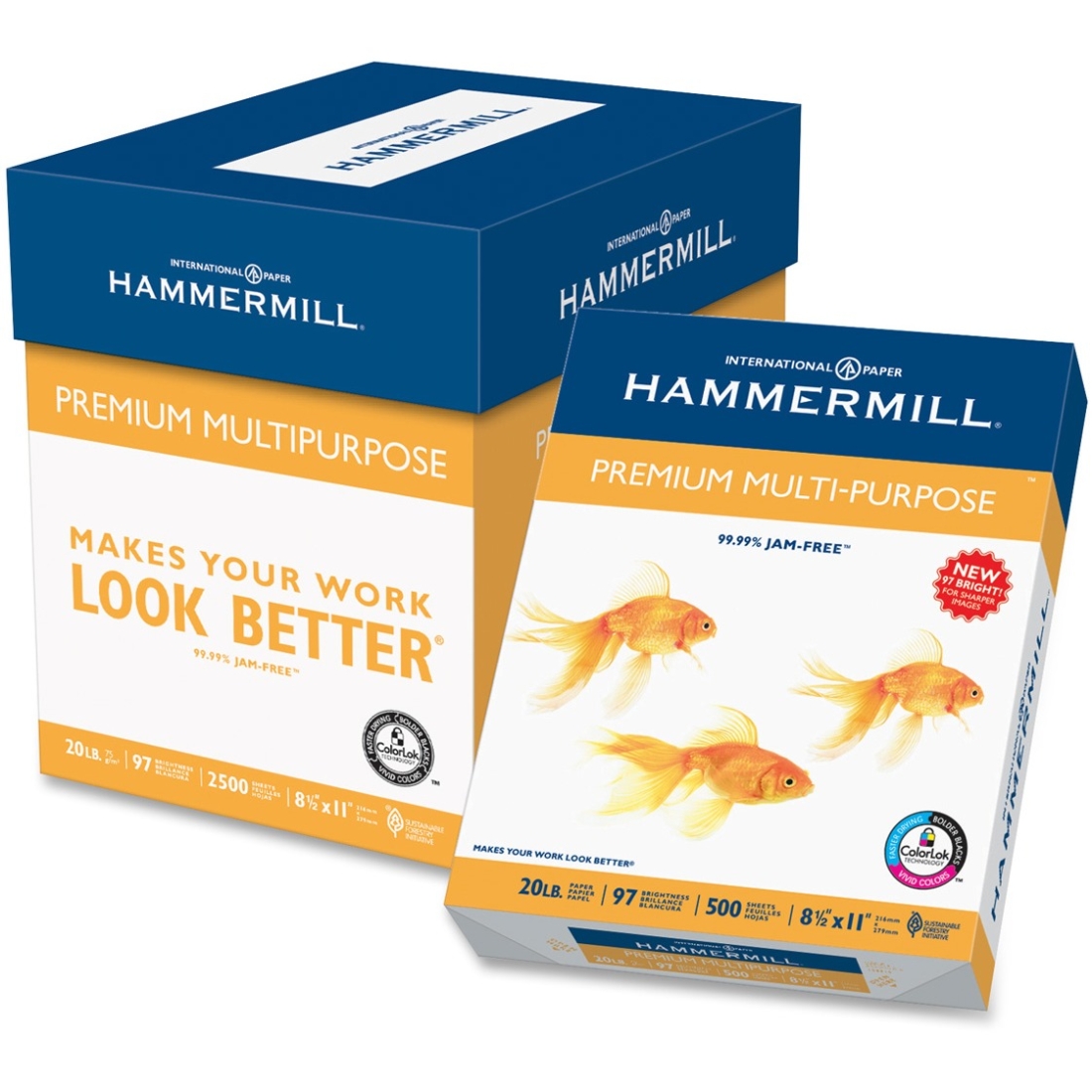 Hammermill Premium Copy & Multipurpose Paper 2500 per carton Smooth