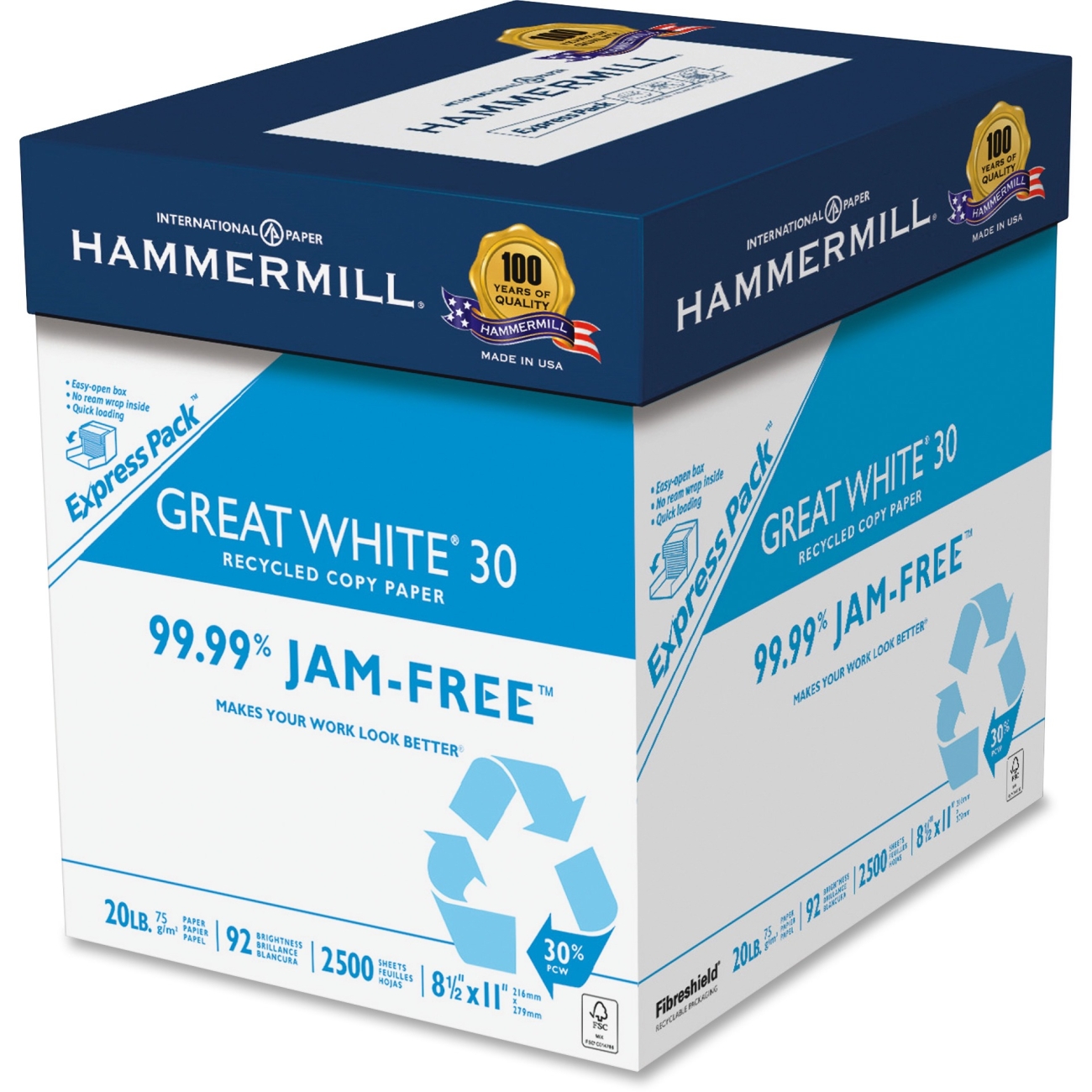 Hammermill Copy & Multipurpose Paper 1 Carton LD Products