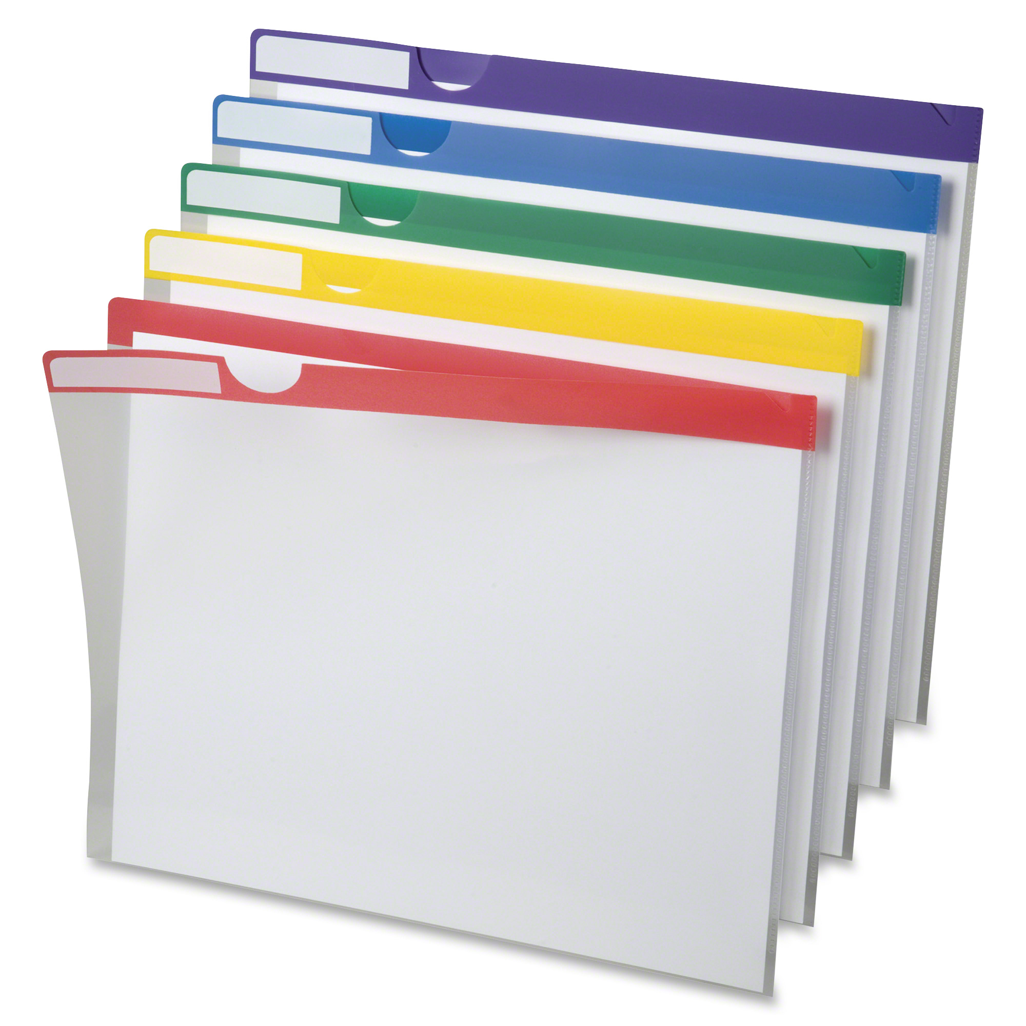Pendaflex Clear Poly Index Folders 10 per pack LD Products