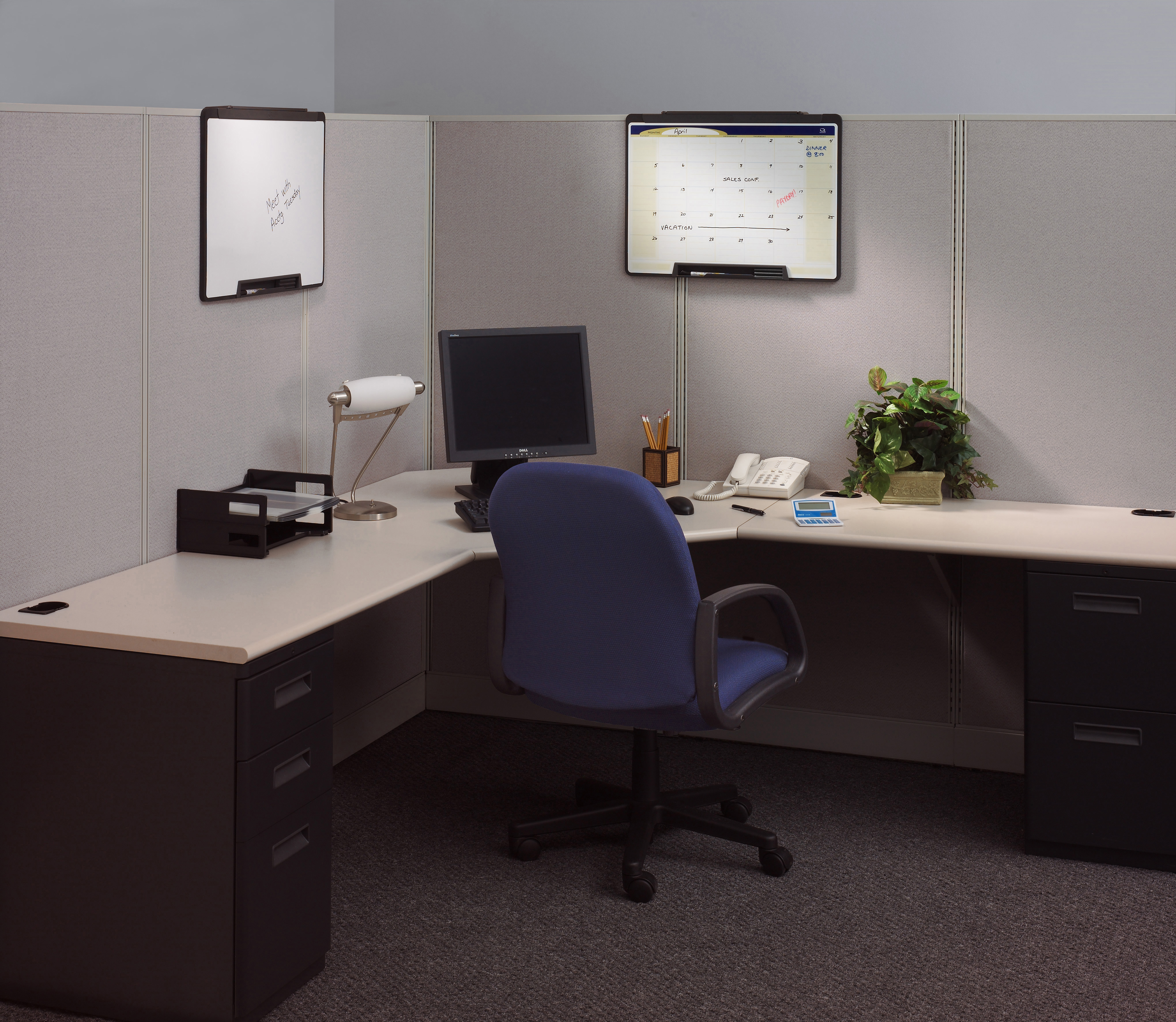 Quartet Cubicle Motion Dry Erase Board LD Products