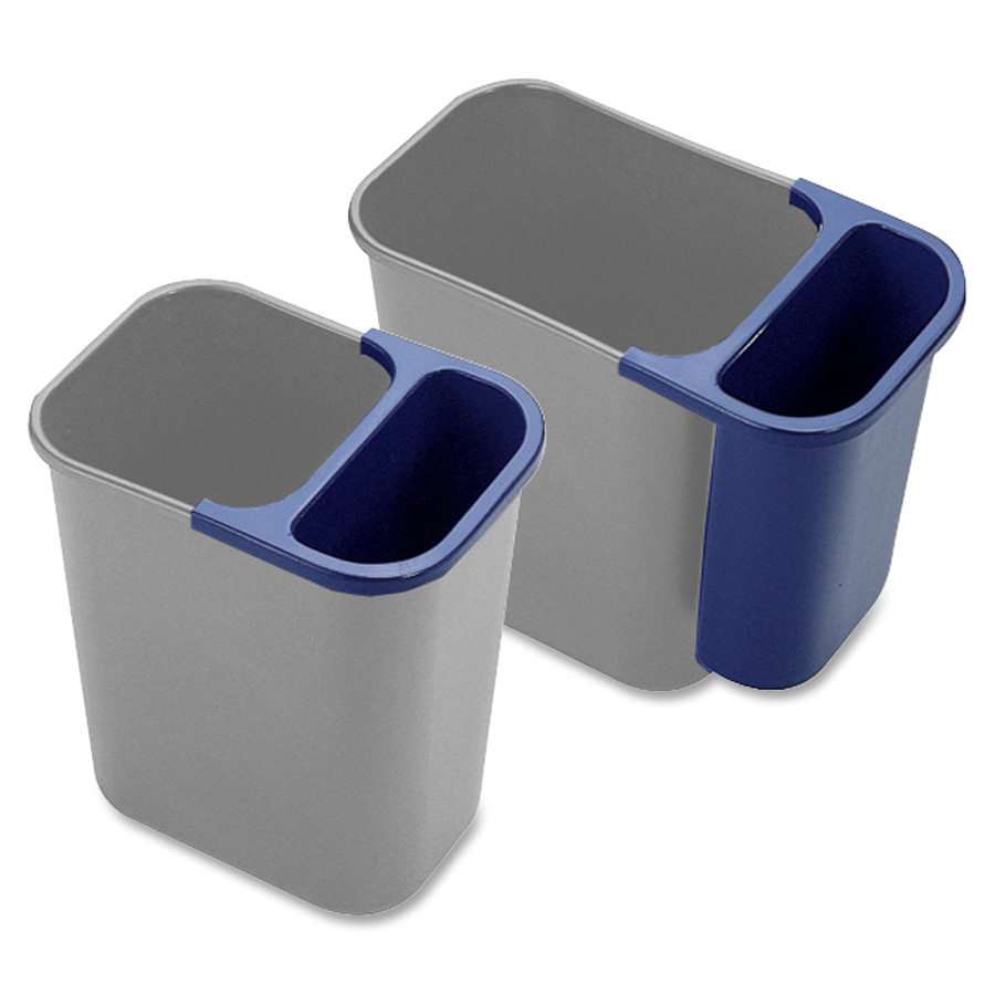 Rubbermaid Saddle Basket Recycling Side Bin LD Products