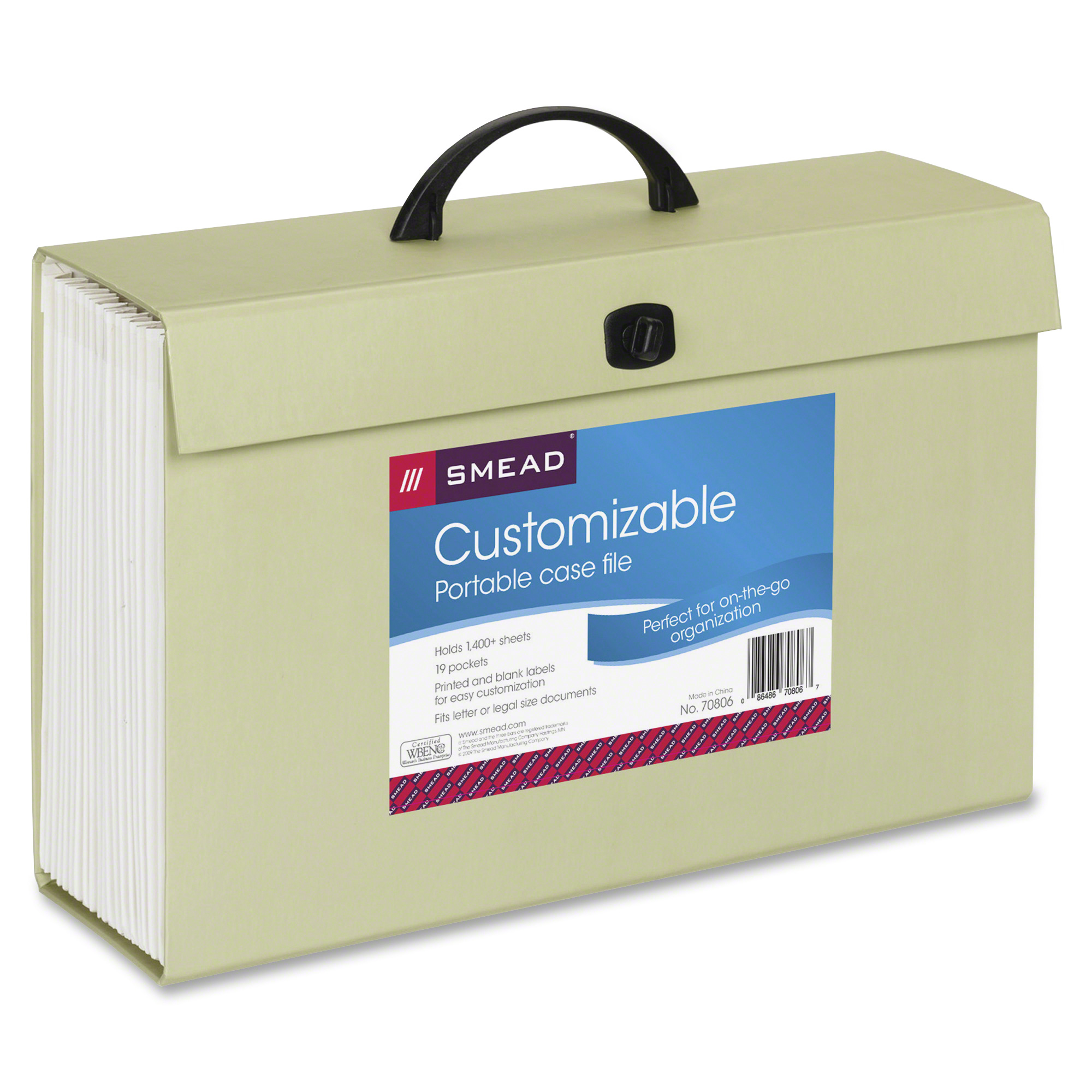 Smead Portable Expanding File Box 70806 LD Products