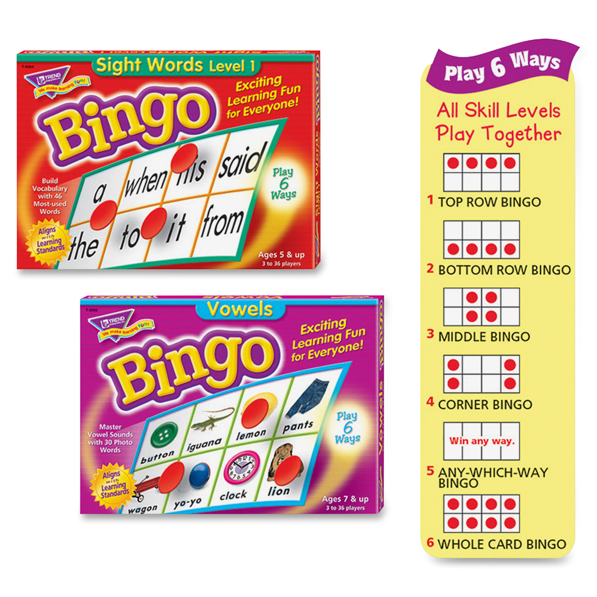 Trend Numbers Learner's Bingo Game LD Products