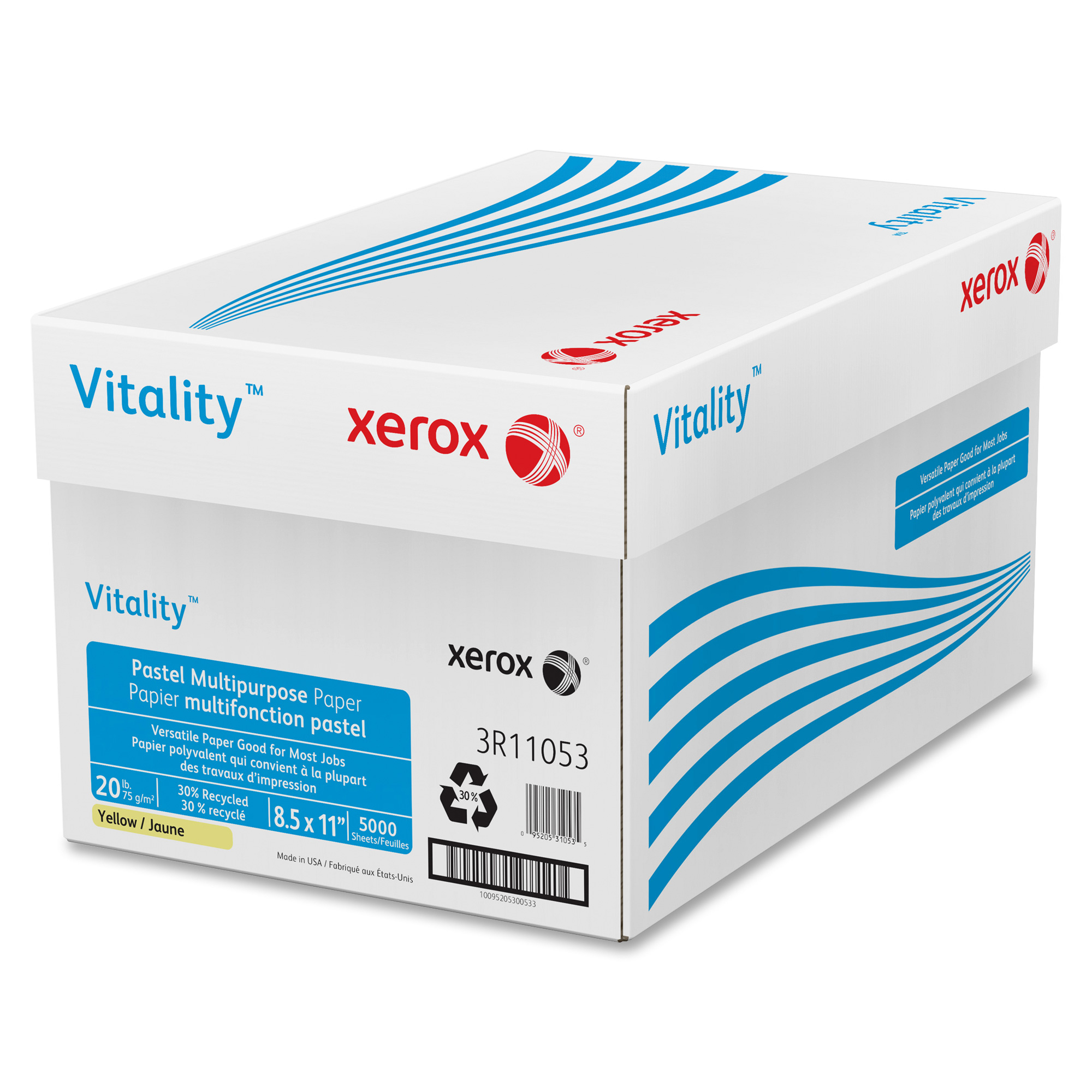 Xerox Multipurpose Pastel Paper 500 sheets per ream Yellow LD