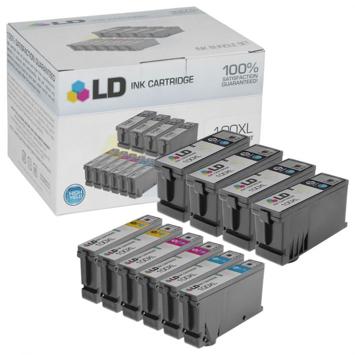Lexmark 100XL Compatible Set of High Yield Ink Cartridges - LD Products