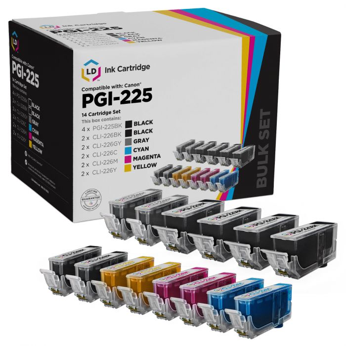 6 Compatible CLI-8 Non-oem Ink Cartridges for Canon Sets of 6 