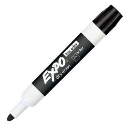 Details about   Expo Dry Erase Markers Set Of 12 Black 