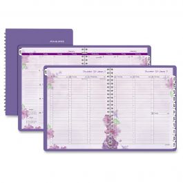 938P-905 Lavender 8-1/2 x 11 AT-A-GLANCE 2020 Weekly & Monthly Planner Large Appointment Book Beautiful Day 
