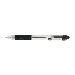 Zebra Z-Grip RT Penna A Sfera Retrattile – Confezione Da 7, Nero, Impugnatura Morbida