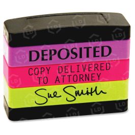 U.S. Stamp & Sign Custom Pre-Inked Stack Stamp - LD Products