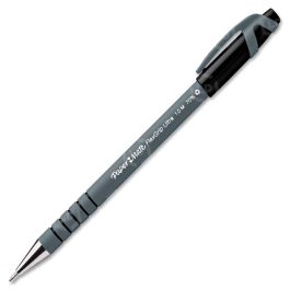 Paper Mate Flexgrip Ultra Retractable Pens - Fine Point, Refillable, Blue Ink, Rubber Barrel