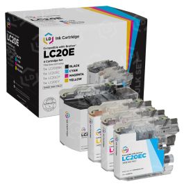 Set 8 Cartucce Compatibili Go Inks Per Brother DCP-197C MFC-295CN – LC980/LC1100 – Nero, Ciano, Magenta, Giallo