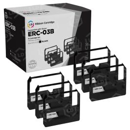 Epson Compatible ERC-03 Black Printer Ribbon, 6-pack - LD Products