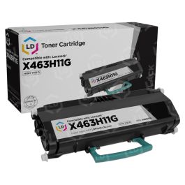 Toner Compatible X463H11G Pour Lexmark X463 X464 X466 - Capacité 9000 Pages, Neuf