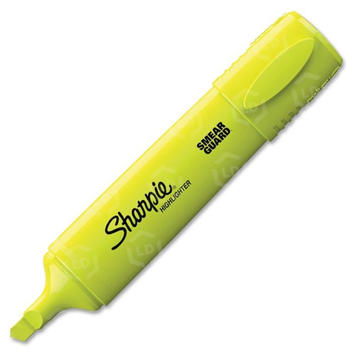 Sharpie Smear Guard Blade Highlighter - LD Products