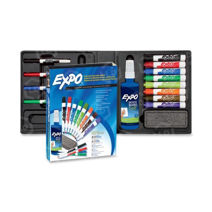 Expo Low Odor Dry Erase Marker Kit - LD Products
