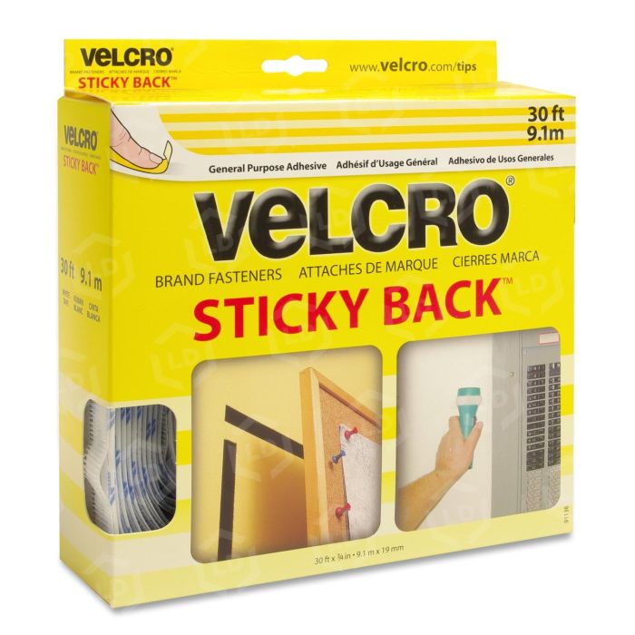 Velcro Sticky Back Hook and Loop Fastener - LD Products