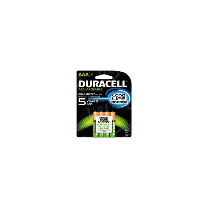 Duracell Ion Core Rechargeable AAA Batteries - 4PK - LD Products