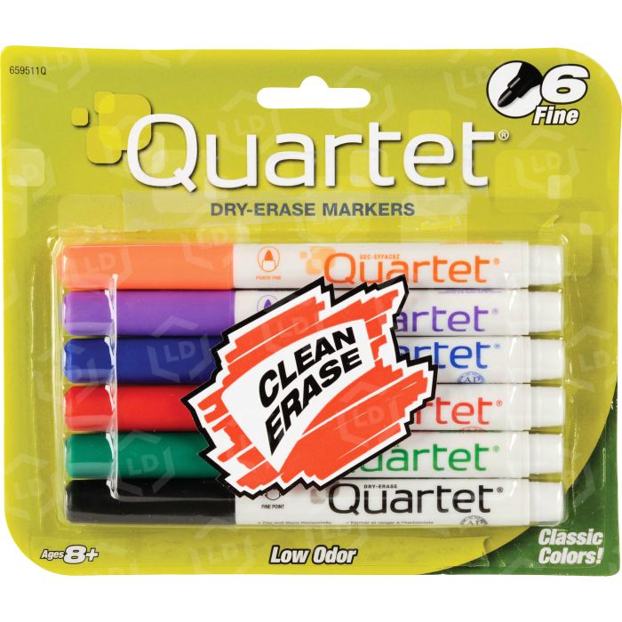 Quartet Non-Toxic Low-Odor Dry Erase Markers - LD Products