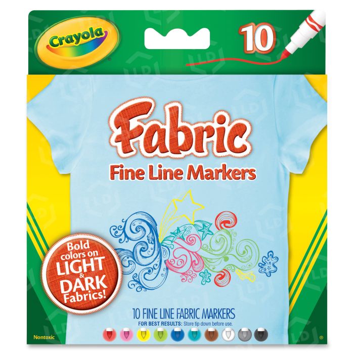 Fine Line Markers - Washable - LD Products