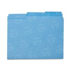 Smead Interior Folder - 100 per box Letter - 8.50" x 11" - Blue